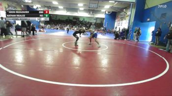 132 lbs Cons. Round 4 - Keon Rezazadeh, Northwood vs Nathan Realce, Portola