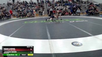 139 lbs Round 2 - Jackson Ebner, Elk River vs Noah Ludwig, White Bear Lake Area