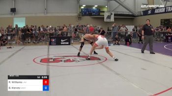 79 kg Round Of 16 - Reed Williams, La Crosse Area Wrestlers vs Ben Harvey, West Point RTC