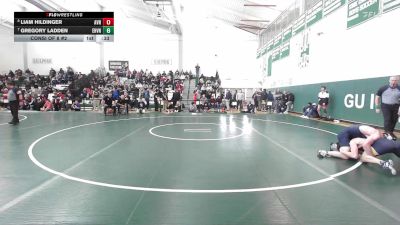 132 lbs Consi Of 8 #2 - Liam Hildinger, Avon vs Gregory Ladden, East Haven