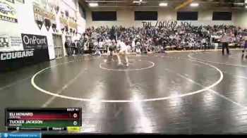 138 lbs Champ. Round 1 - Eli Howard, Stayton vs Tucker Jackson, Estacada