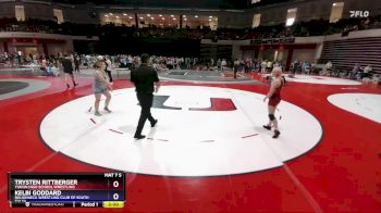 155 lbs Round 2 - Trysten Rittberger, Yukon High School Wrestling vs Kelbi Goddard, Roughneck Wrestling Club Of South Tulsa