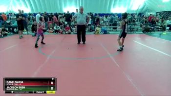 64 lbs Round 4 (8 Team) - Jackson Bish, Donahue WA vs Dane Palma, Xtreme Team