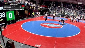 135 lbs Cons. Round 2 - Lily Harris, Ola vs Aubrey Medrano, Lakeview Ft. Oglethorpe HS