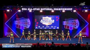 Cheer Nation Athletics - Senior S3cret [2026 L3 Senior Coed - D2 - Small Day 1] 2026 NCA All-Star National Championship