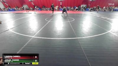 190 lbs Round 2 (6 Team) - Landon Carrell, Buffalo vs Azrael Chavez, Mauston