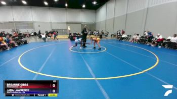 152 lbs Round 2 (8 Team) - Breanne Gibbs, Missouri Ice vs Jada Lawrence, South Carolina