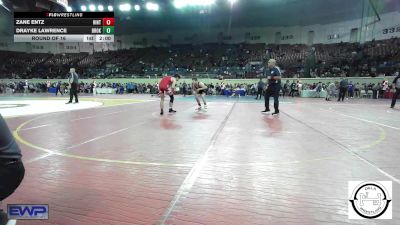 143 lbs Round Of 16 - Zane Entz, Hinton Comets vs Drayke Lawrence, Broken Arrow