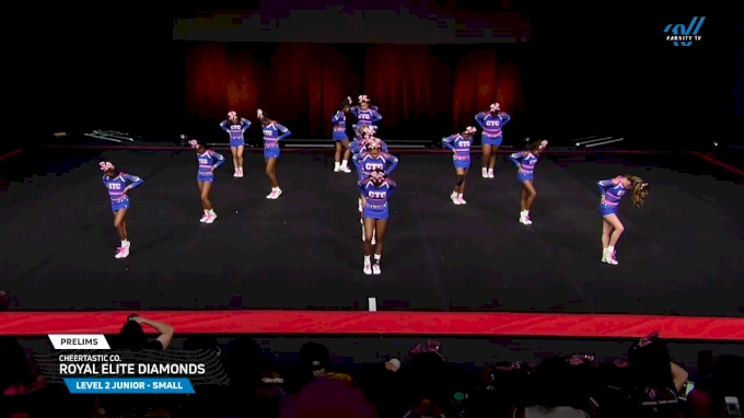 Cheertastic Co Royal Elite Diamonds 2025 L2 Junior Small Prelims
