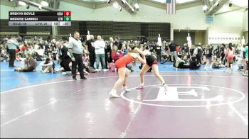 115 lbs Rr Rnd 1 - Brekyn Boyle, All I See Is Gold Academy - Girls vs Brooke Cannici, Cordoba Trained (Sand Storm Sisters)