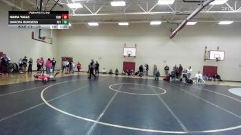 170 lbs Champ. Round 1 - Naira Valle, Nampa vs Dakota Burgess, Payette