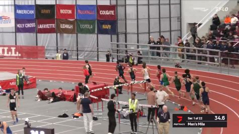 Men's Mile, Finals 1