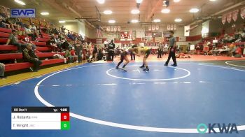 100 lbs Rr Rnd 1 - Jonah Roberts, HURRICANE WRESTLING ACADEMY vs Trentyn Wright, Jay Wrestling Club