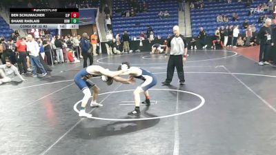 126 lbs Consi Of 32 #2 - Ben Schumacher, Saint John's Prep vs Shane Rablais, Bow