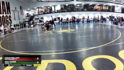 125 lbs Round 5 (6 Team) - Max Mader, Adrian vs Colin Mellott, Ohio Northern