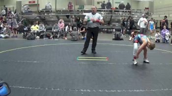 85 lbs Champ. Round 2 - Ethan Halstead, Dark Horse Wrestling Club vs Jordan Carringer, ARES Wrestling