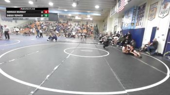 157 lbs Cons. Round 4 - Kennan Murray, Los Alamitos vs Diego Tepatzi, Laguna Hills