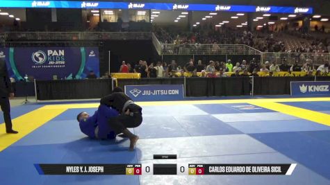 Carlos Eduardo De Oliveira Sicil vs Nyles Y. J. Joseph 2025 Pan Kids Jiu-Jitsu IBJJF Championship