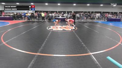132 lbs Round Of 32 - Chloe Wehry, MN vs Raenah Smith, PA