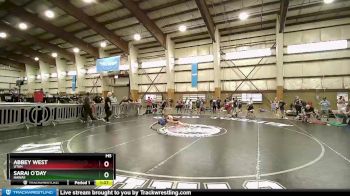 110 lbs Quarterfinal - Abbey West, Utah vs Sarai O`Day, Hawaii