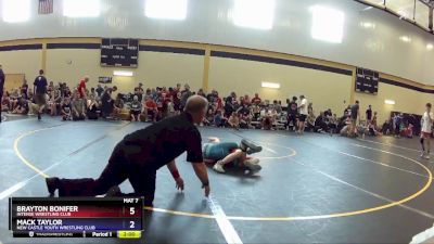 86 lbs Cons. Round 2 - Jason Hall, Midwest Xtreme Wrestling vs Tripp Demske, Midwest Xtreme Wrestling