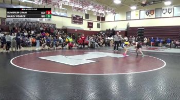 JV-12 lbs Quarterfinal - Sumerlin Cram, Cascade vs Hailey Pearce, Mason City