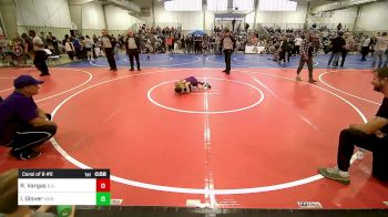 55 lbs Consi Of 8 #2 - Rafael Vargas, B.A.W.C vs Isaac Glover, Vian Wrestling Club