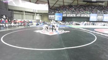 Boys 1A 157 lbs Champ. Round 2 - Jett Johnson, La Center vs Liam Mcmanus, Elma