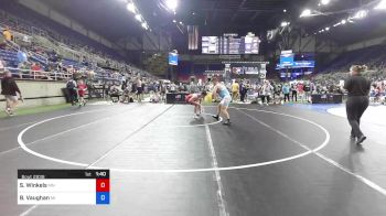 220 lbs Cons 16 #2 - Samuel Winkels, Minnesota vs Brady Vaughan, Michigan