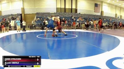 190 lbs Cons. Round 3 - Aiden Struchen, PA vs Elijah Oberle, IN