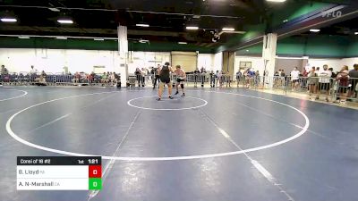 285 lbs Consi Of 16 #2 - Ben Lloyd, PA vs Asher Nischke-Marshall, CA