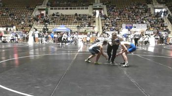 5A 120 lbs Champ. Round 1 - Barrett Bowling, Beauregard HS vs Dylan Payne, Northside High School