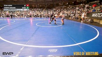 130 lbs Semifinal - Ryan Addis, Graham Future Falcons vs Joseph Englese, ISI WRESTLING CLUB