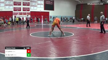 184 lbs Quarterfinal - Joey Lyons, Cleveland State vs Nate Barrett, Ashland - Unatt