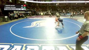 I-175 lbs Cons. Semi - Thomas Vecchio, Sachem North vs Quentin Getzin, Ithaca