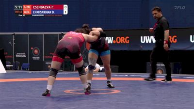 68 kg Bronze - Delgermaa Enkhsaikhan, MGL vs Firuza Esenbaeva, UZB