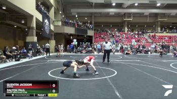 90 lbs Semifinal - Dalton Paul, Maize Wrestling Club vs Quentin Jackson, SlyFox