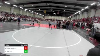 145 lbs Rr Rnd 2 - Wittney Lawrence, No Team vs Eva Self, Grindhouse Wrestling Club