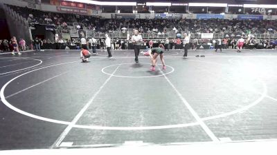 130 lbs Quarterfinal - Evelyn Becher, Lincoln High vs Alyssa Bodine, Centralia WC