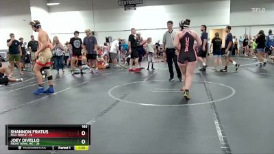 165 lbs Round 7 (8 Team) - Joey DiVello, Front Royal WC vs Shannon Fratus, Full Circle