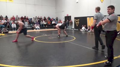 JV-26 lbs Round 1 - Devin Lang, Hudson vs Landon Kaski, Riceville