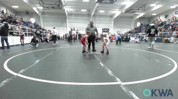 46 lbs Semifinal - Madden Penn, Cotton County Wrestling Club vs Bryson Oconnor, Elgin Wrestling