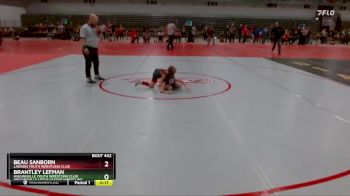 55B Cons. Round 2 - Bryor Cramer, Fulton Wrestling Club vs Billy Trujillo, Warsaw Wildcat Wrestling