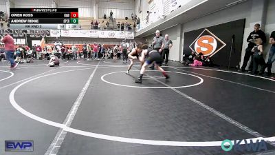 92 lbs Rr Rnd 5 - Owen Koss, Raw Wrestling Club vs Andrew Ridge, Sperry Wrestling Club