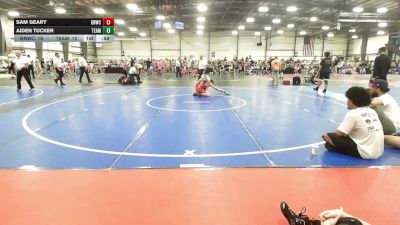 112 lbs Rr Rnd 2 - Sam Geary, Great Neck Wrestling Club - MS vs Aiden Tucker, Team Dark Horse - MS