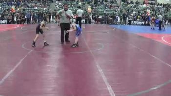 52 lbs Quarterfinal - Kadge Layton, Manti vs Rylan Rodgers, Go Get Em Express