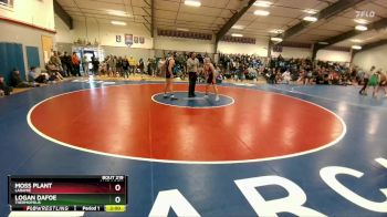 157A Quarterfinal - Logan Dafoe, Thermopolis vs Moss Plant, Laramie