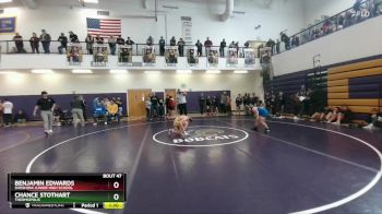 105 lbs Prelim - Benjamin Edwards, Shoshoni Junior High School vs Chance Stothart, Thermopolis