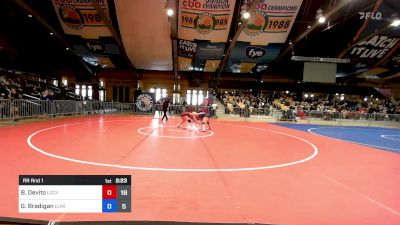 138 kg Rr Rnd 1 - Bella Devito, Lock Haven vs Gabby Bradigan, Elmira College