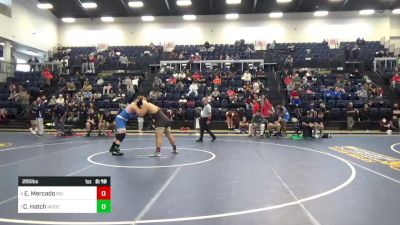 285 lbs Semifinal - Emitt Mercado, Rio Hondo vs Carson Hatch, Modesto